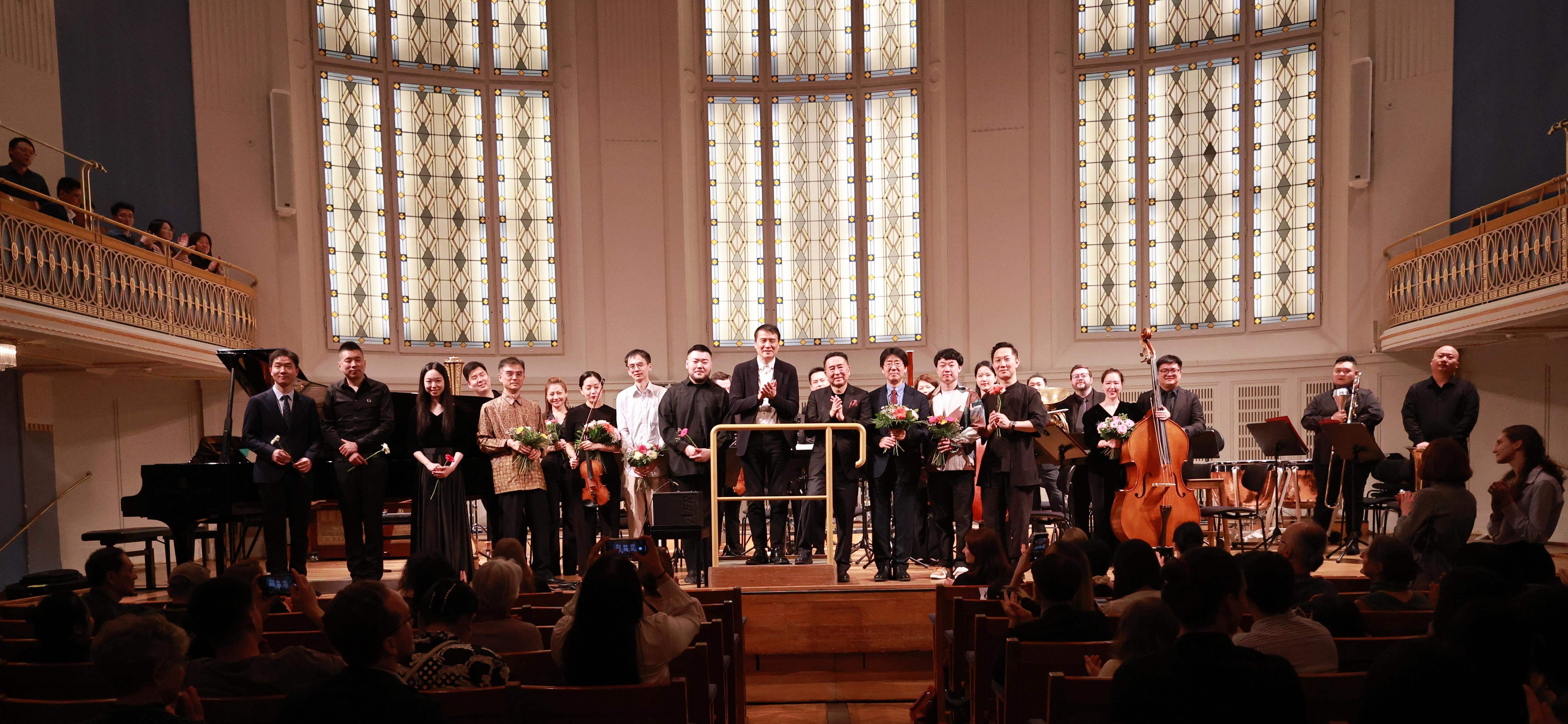 香港中文大学（深圳）音乐学院在维也纳音乐厅莫扎特厅开启国际巡演精彩首秀